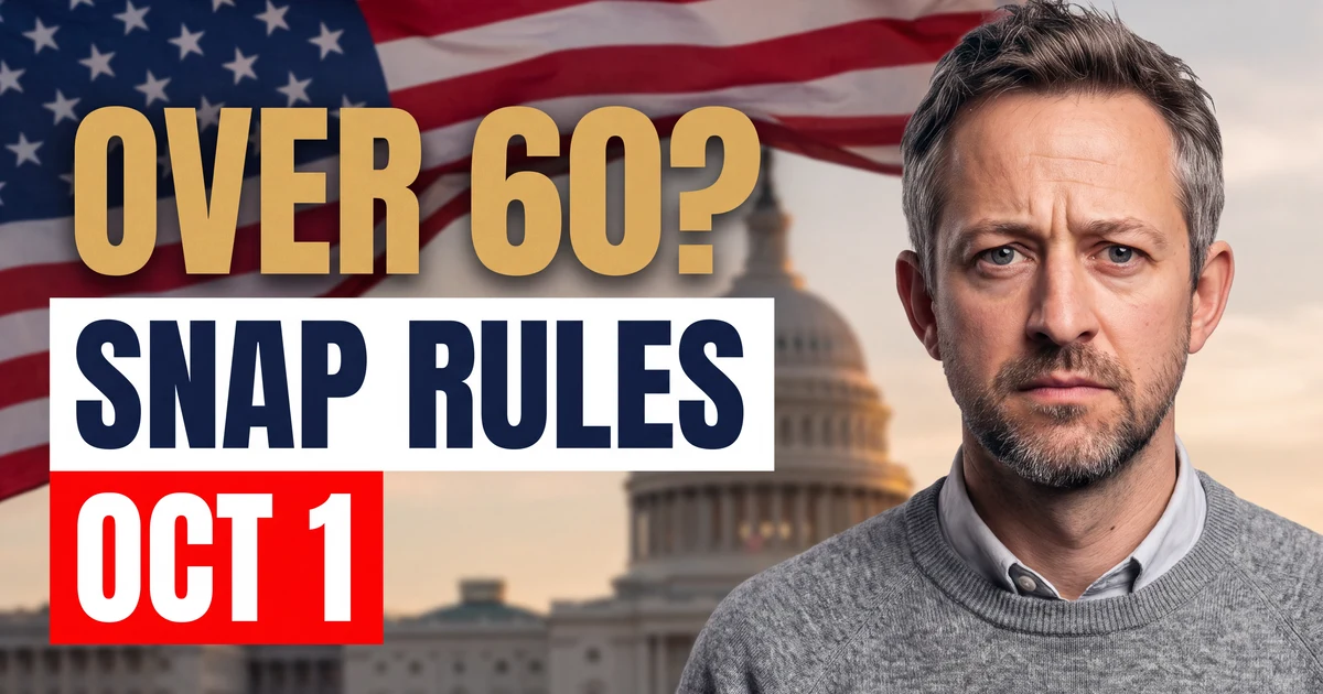 SNAP after 60: the 4 rules, and the October 1, 2026 reset